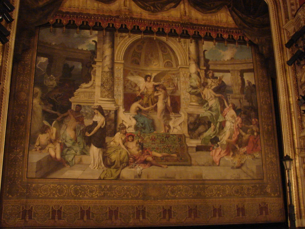 Henryk Siemiradzki - Sipario del Teatro Juliusz Słowacki di Cracovia, Teatr Miejski im. Juliusza Słowackiego, Cracovia